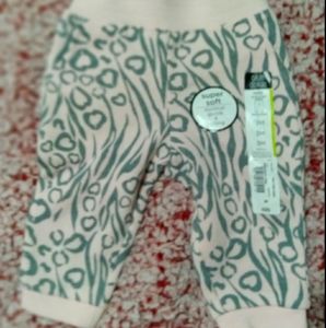 Pink leopard print pants